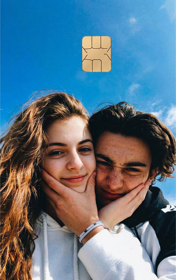 Custom card sticker